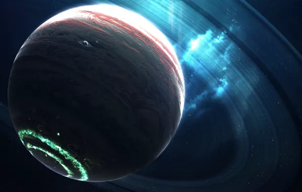 Stars, Planet, Space, Nebula, Star, Planet, Planets, Lights