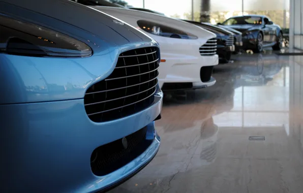 Picture Aston Martin, supercar, Line-Up