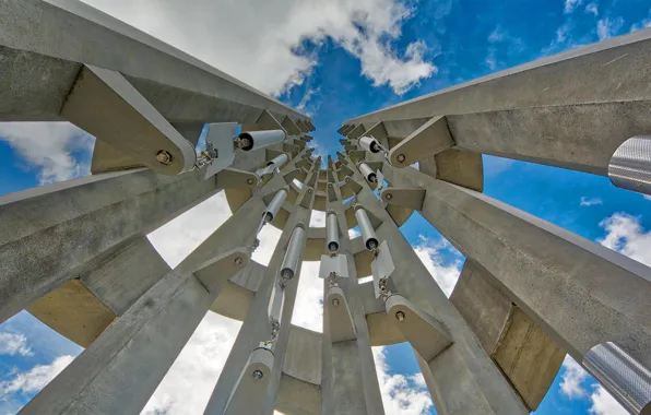 USA, PA, Flight 93 National Memorial, Tower Of The Mas, Shanksville