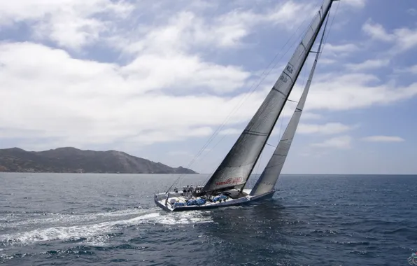 Sea, the way, sport, yacht
