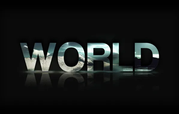 The world, World, Text