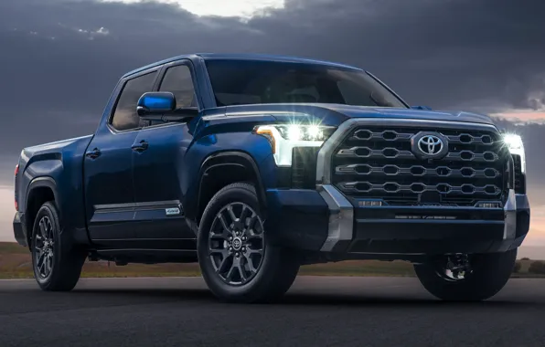 Picture power, SUV, exterior, Toyota Tundra, 2022, Toyota Tundra, Toyota Tundra Platinum CrewMax