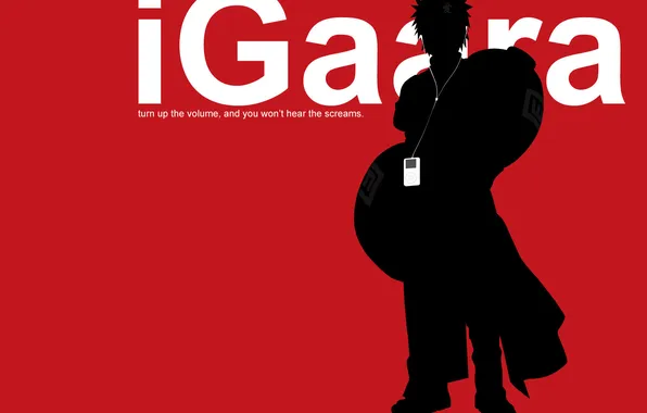 IPhone, words, Gaara, Gaara