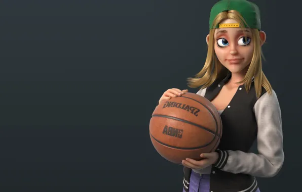The ball, art, basketball, basketball, girl, The Jungle Bunch !, Dr Zenith