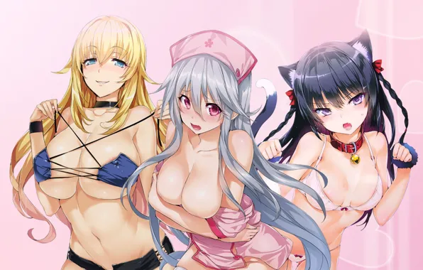 Sexy, boobs, big, breast, nothing, anime, tits, ero