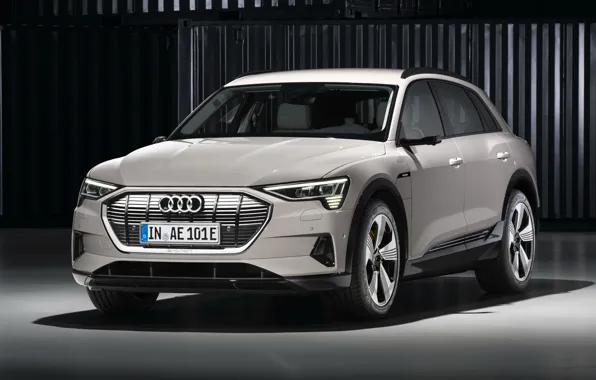 Audi, crossover, E-Tron, 2019, electrocreaser