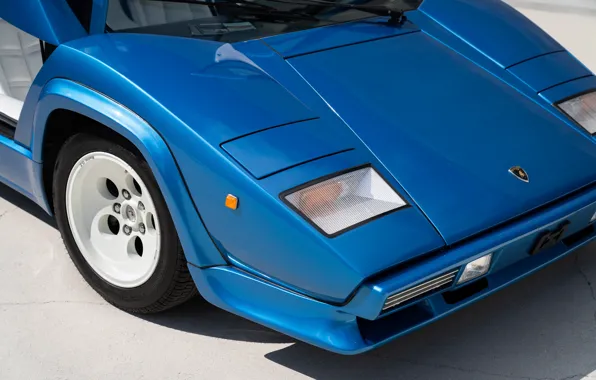 Lamborghini, close-up, Countach, Lamborghini Countach 5000QV