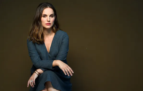 Look, pose, actress, Natalie Portman