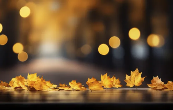 Autumn, leaves, Park, background, forest, park, background, autumn