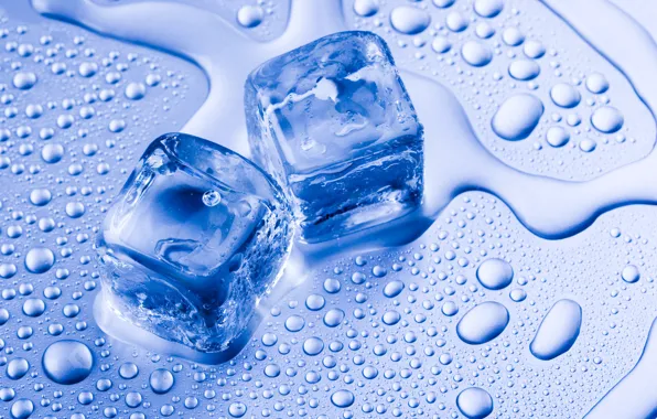 Picture water, water, ice cube, ice cube