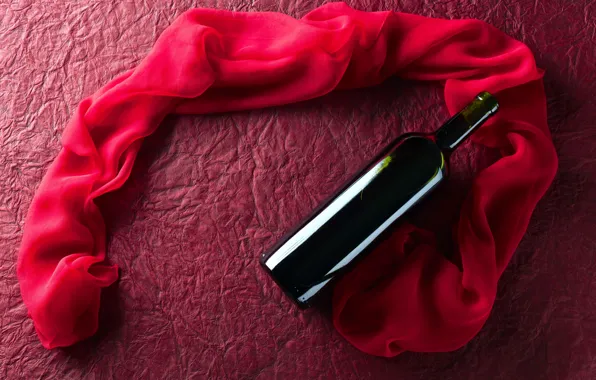 Wine, red, silk, red, silk, Wine