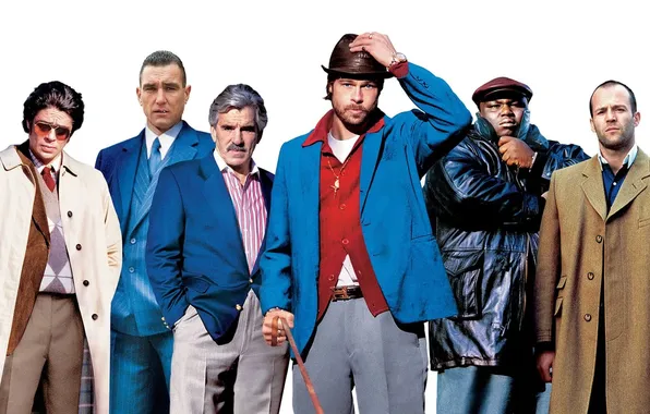 Actors, movie, characters, Snatch, Guy Ritchie