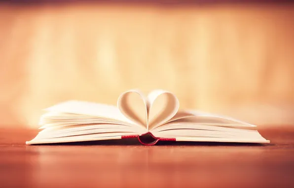 Background, Wallpaper, mood, heart, leaves, book, heart, owner