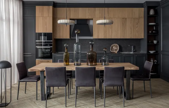 Style, interior, Italy, kitchen, dining room, dining area, Italian design
