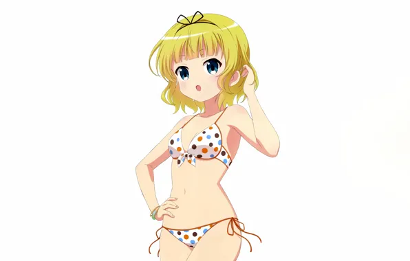 Girl, sexy, cleavage, boobs, anime, beautiful, short hair, pretty
