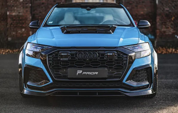 Audi, Blue, Prior Design, Sight, 2023, RS Q8, Audi RS Q8, Aerodynamic-Kit
