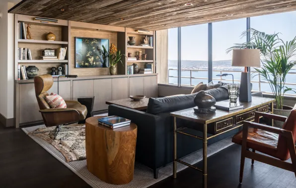 Design, style, interior, vintage, living room, cozy, NONAGON style, Continental Place Apartment