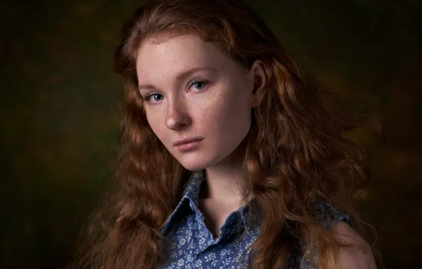 Tenderness, freckles, the beauty, Max Fawn, Oksana Dutina