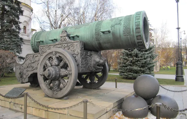 Moscow, The Kremlin, The Tsar cannon