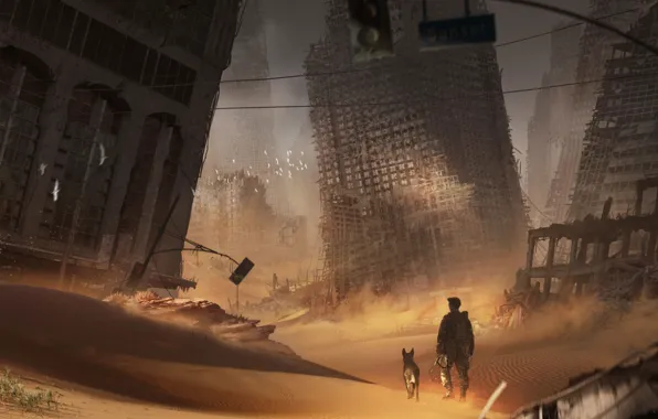 Picture the city, destruction, city sand 2, Sable