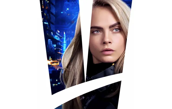 Picture cinema, movie, film, Cara Delevingne, Laureline, Valerian And The City Of A Thousand Planets