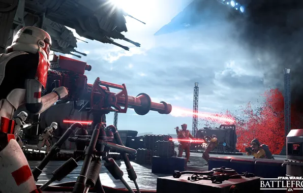 Game, Electronic Arts, AT-AT, Stormtroopers, DICE, Stormtroopers, Rebels, star wars battlefront