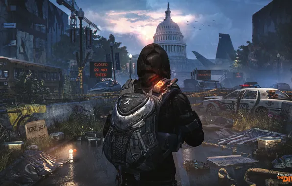 Machine, the city, devastation, Tom Clancy's The Division 2