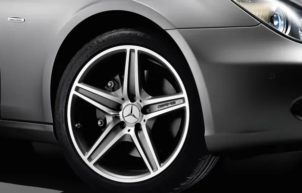 Picture machine, wheel, Mercedes, wheel, car Wallpaper, Mercedes, Benz CLS Grand Edition