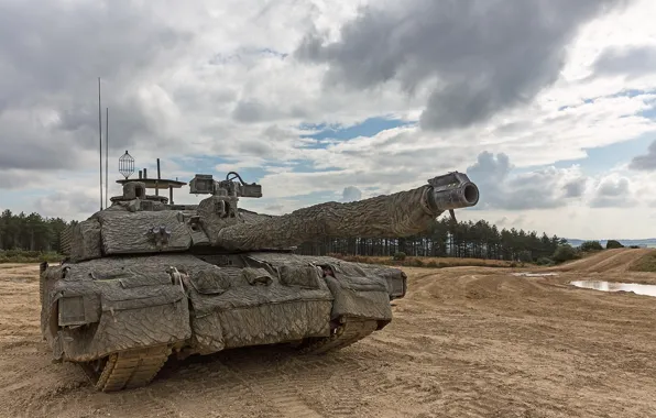 Weapons, tank, Challenger 2