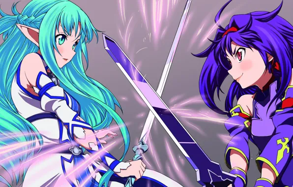 Girls, Sword art online, Sword Art Online