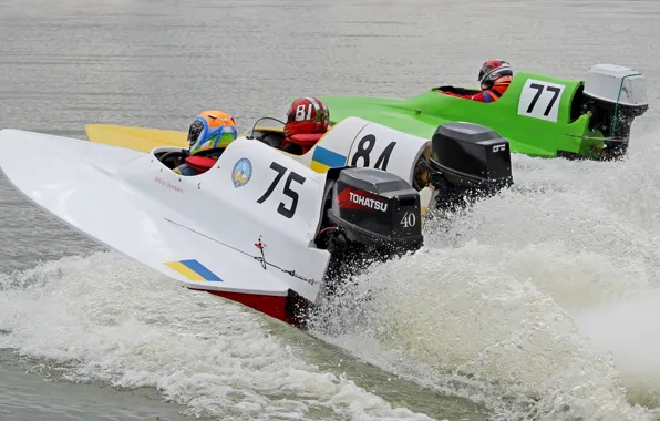 Speed, boats, race