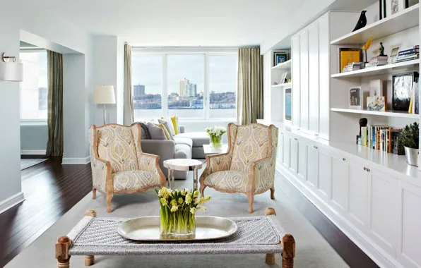Design, style, room, interior, New York, USA, Manhattan, living room
