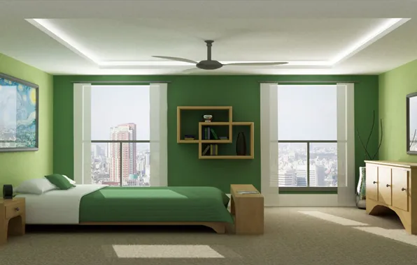 Picture design, style, room, interior, bedroom
