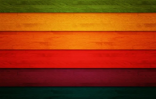 Picture color, tree, Board, rainbow, rainbow, wood, color, board