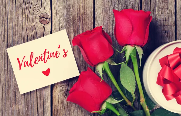 Love, flowers, gift, romance, roses, love, happy, Valentine's day