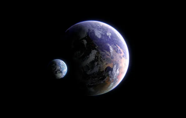 Planet, Space, Fantasy, Space, Satellite, Planet, Science Fiction, by Antonio Echeverria