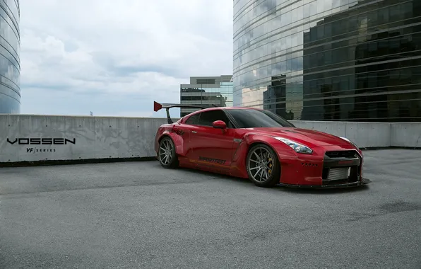 Picture GTR, Nissan, Matte, Vossen, Graphite, VFS1