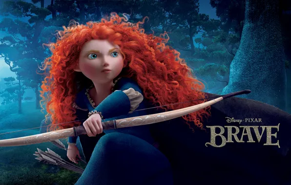Picture Disney, Pixar, Brave heart, Brave