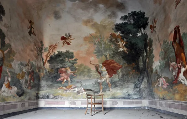 Picture background, room, chair