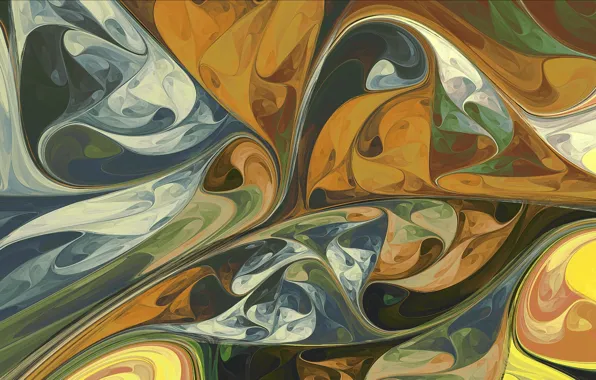 Pattern, paint, curls, divorce