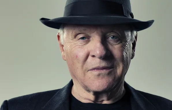 Picture look, hat, actor, Anthony Hopkins, Anthony Hopkins, filmmaker
