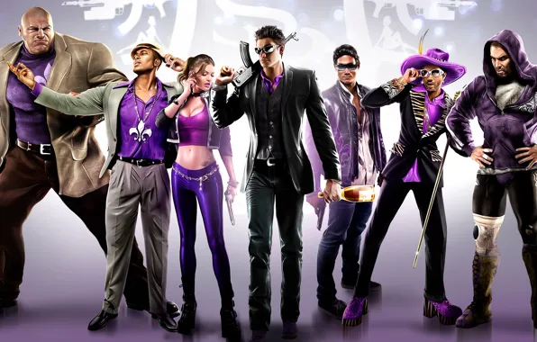 Picture girl, men, saints row, the third