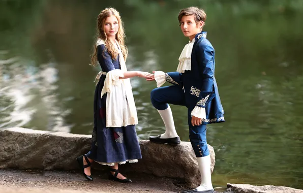 Picture love, pair, costume, true love