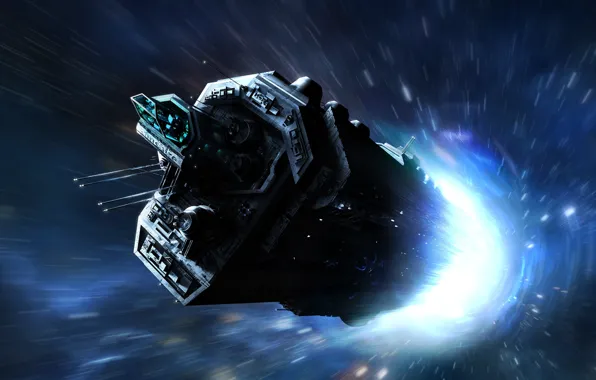 Space, Fantasy, Art, Space, Spaceship, Fiction, Spaceship, Spacecraft