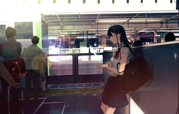 Girl, People, Anime, Bracelet