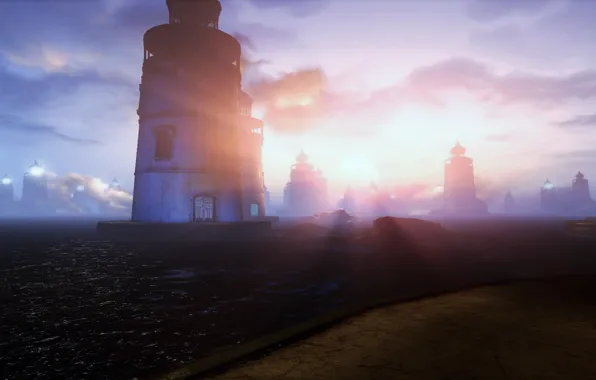 bioshock infinite lighthouse wallpaper