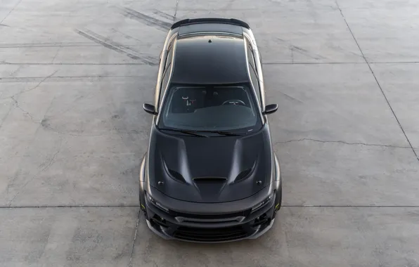 Dodge, Charger, the view from the top, AWD, 2019, SpeedKore, SEMA 2019, Twin Turbo Carbon