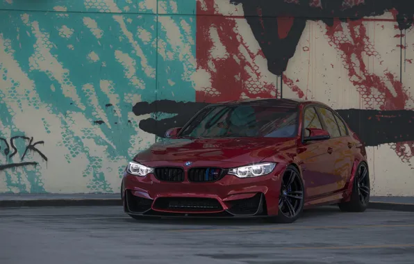 Picture BMW, Light, RED, F80, Angel eye