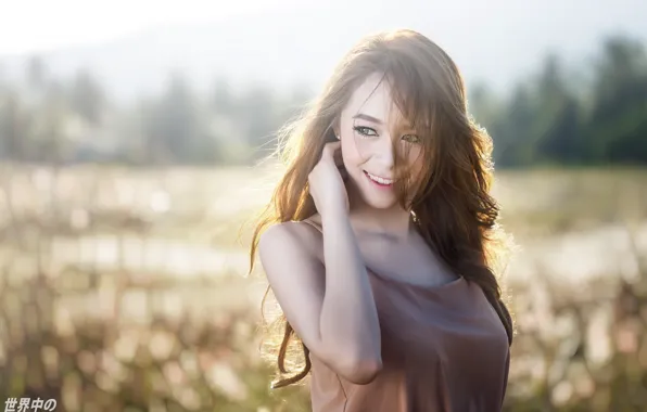 Picture woman, oriental, beautiful, pose