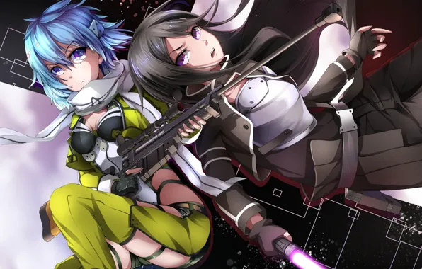 Anime Sword Art Online Fatal Bullet Wallpapers 